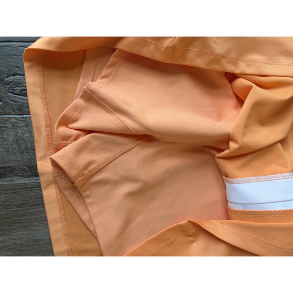 New Callaway TRUESCUPLT Golf Skort Skirt Orange Women's Size Large Dry 12 14 - Picture 7 of 9